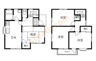 南斎院町中古住宅間取りnet