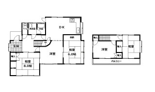 砥部町宮内間取りsteadycom